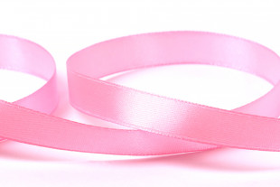 Лента атласная 12 мм ( 1/2 ") "Gamma" №005 розовый 33 метра