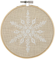 Набор для вышивания " PANNA" SH- 7410 " Снежинка" 12. 5 х 12. 5 см