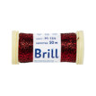 Нитки для вышивания Gamma Brill мулине М металлик 100% полиэстер 50 м M- 132 белый/ фиолетовый