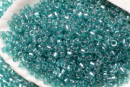 Бисер Япония MIYUKI Delica цилиндрический 11/0 5г DB-1228 карибский бирюзовый прозрачный блестящий