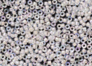 Бисер Япония MIYUKI Seed Beads 15/0 5г 0281 бледный кристалл радужный персиковая линия внутри