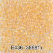 Бисер Чехия " GAMMA" круглый 5 10/ 0 2. 3 мм 5 г 1- й сорт E436 бледно- желтый ( 38681 ) 