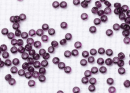 Бисер Чехия круглый 10/0 50г 20060h прозрачный сиреневый квадратное отверстие