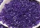 Бисер Япония MIYUKI Delica цилиндрический 11/0 5г DB-0923 искрящийся фиолетовый с цветной линией кристалл